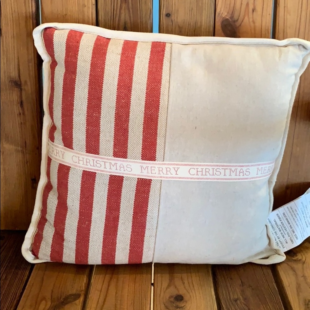 Christmas throw pillow